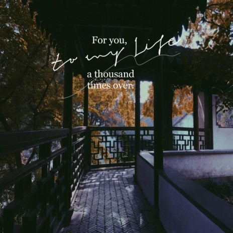 For You,To My Life A Thousand Times Over | Boomplay Music