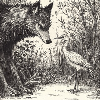 The Wolf and the Crane