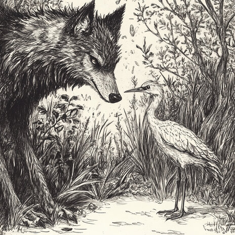 The Wolf and the Crane | Boomplay Music