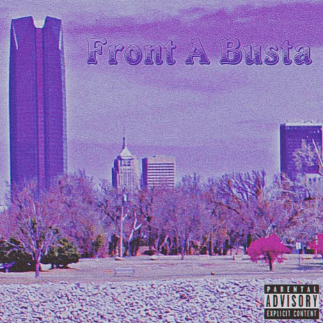 FRONT A BUSTA' ft. BlxxdMoon | Boomplay Music