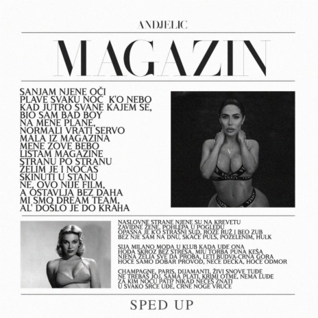 Magazin (sped up) | Boomplay Music