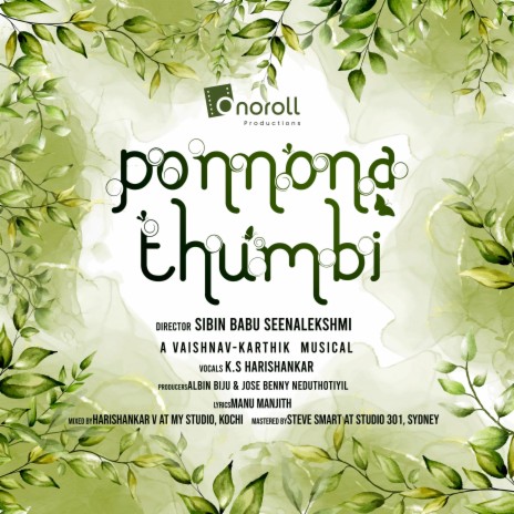 Ponnonathumbi ft. K. S. Harisankar | Boomplay Music