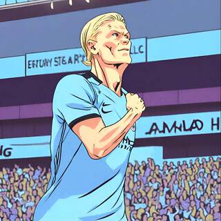 Manchester City Icon Halaand