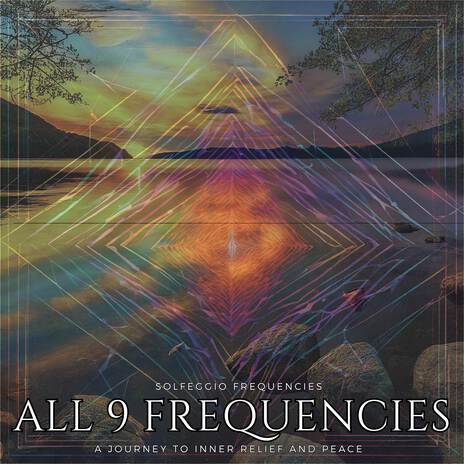 A journey through all 9 solfeggio frequencies 417 hz ft. Deep Theta Binaural Beats & Elemental Frequencies