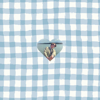 Gingham Blue