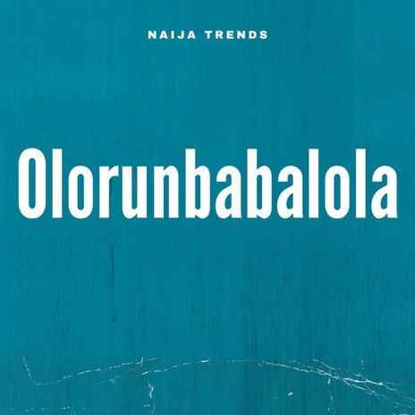 Olorunbabalola