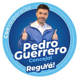 Reguya con Pedro Guerrero Concejal por Valparaíso