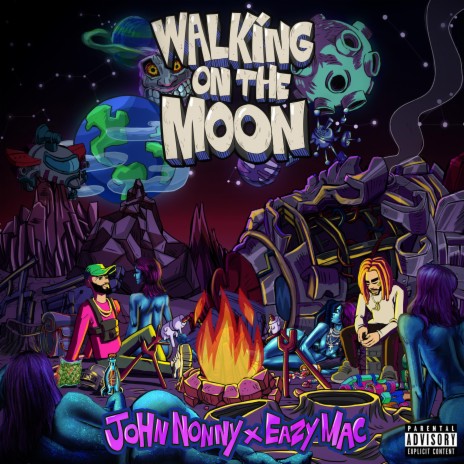 Walking on the Moon ft. Eazy Mac | Boomplay Music