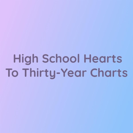 High School Hearts To Thirty-Year Charts