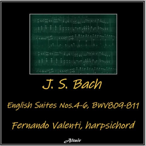 English Suite NO.4 in F Major, BWV 809: V. Menuett I - II