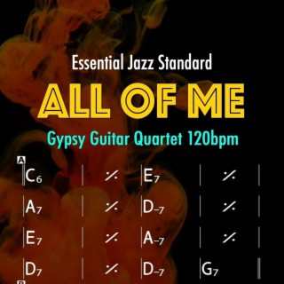 All Of Me Gypsy Guitar Quartet (120 bpm)