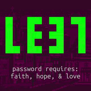 password requires: faith, hope, & love