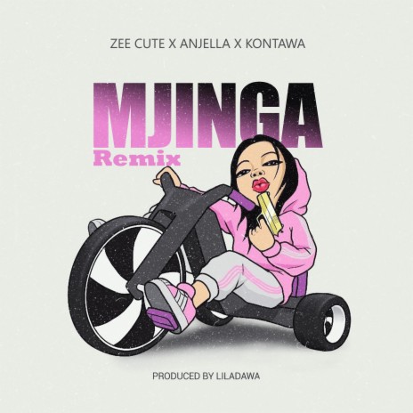 Mjinga Remix ft. Anjella & Kontawa | Boomplay Music