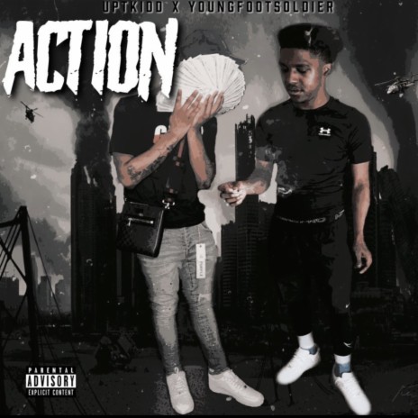 Action ft. Uptkidd | Boomplay Music