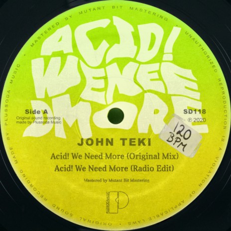 Acid! We Need More (Radio Edit)