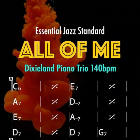 All Of Me (Dixieland Jazz Piano Trio 140bpm)