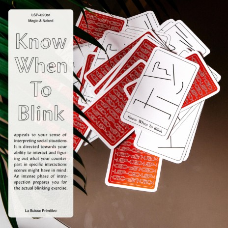 Know When To Blink | Boomplay Music