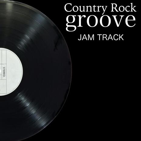 Country rock Groove Jam track in E minor