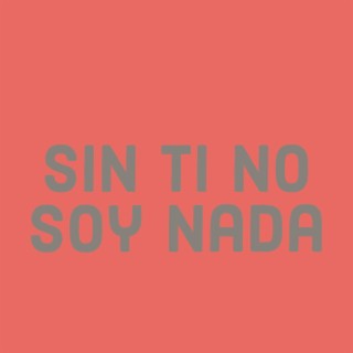 Sin Ti No Soy Nada