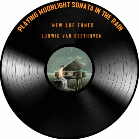 Playing Moonlight Sonata in the Rain (8D Audio)