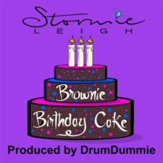 Brownie Birthday Cake