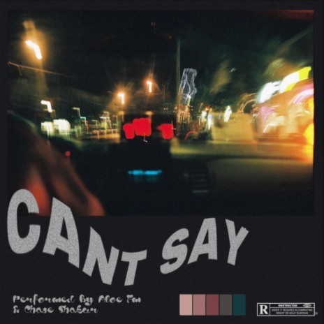 CANT SAY ft. Chase Shakur | Boomplay Music