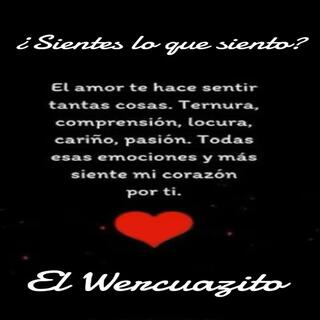 sentir todas las cosas