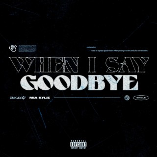 When I Say Goodbye