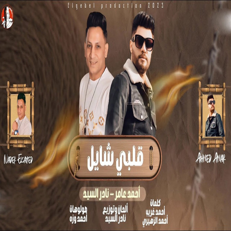 قلبى شايل ft. Nader Elsayed | Boomplay Music