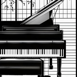 Black and white Piano