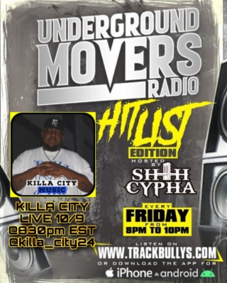 Shah Cypha Interviews Killa City onthe Underground Movers Radio Show