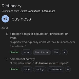 Business Is Business lyrics | Boomplay Music