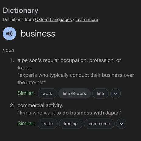 Business Is Business | Boomplay Music