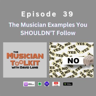 The Musician Examples You SHOULDN’T Follow | Ep39