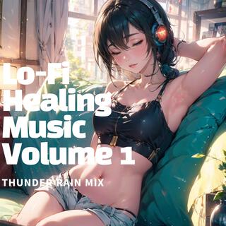 Lo-fi healing music thunder rain mix volume 1