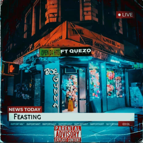 Feasting ft. Quezo | Boomplay Music