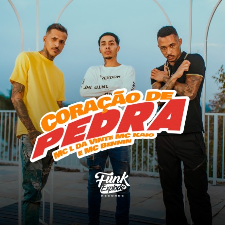 Coração de Pedra ft. MC Kaio & MC Benim | Boomplay Music