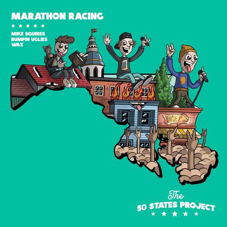 Marathon Racing ft. Wax & Bumpin Uglies | Boomplay Music