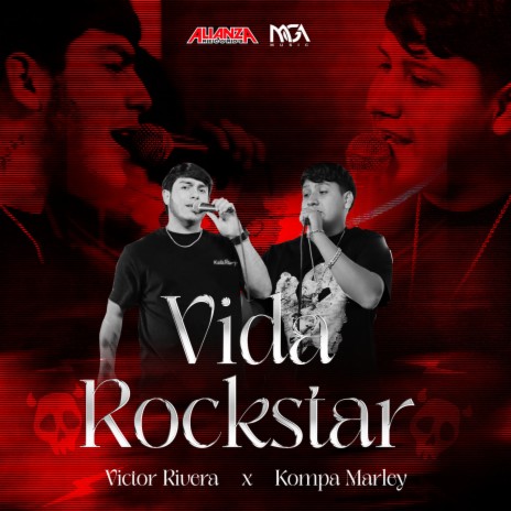 Vida De Rockstar ft. Victor Rivera Y Su Nuevo Estilo | Boomplay Music