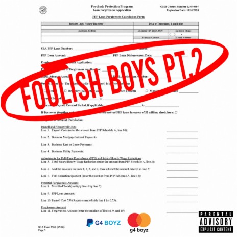 Foolish Boys Pt. 2 🅴 | Boomplay Music