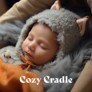 Cozy Cradle: Soothing and Calming Instrumental Lullaby Music for Bedtime, Night Ambience with Nature Sounds for Sleep