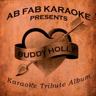 Ab Fab Karaoke Presents - Buddy Holly - Karaoke Tribute Album