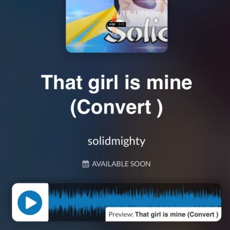 That girl is mine 🅴 | Boomplay Music