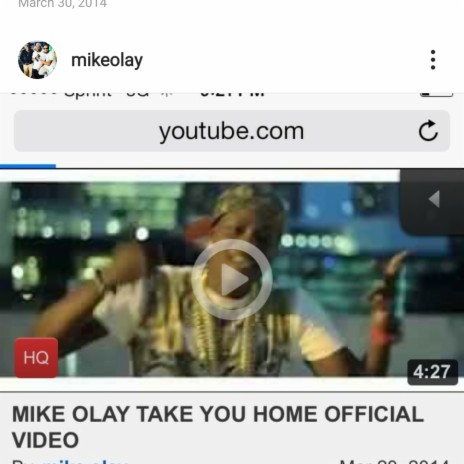MIKE OLAY (TAKE YOU HOME) AFROBEAT KING