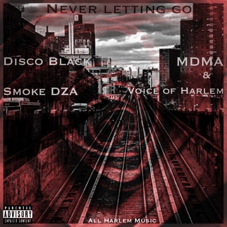 Never letting Go ft. Voice of Harlem, MDMA, Smoke Dza & Disco Black | Boomplay Music