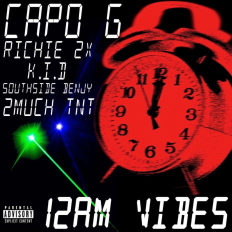12 AM VIBES ft. Richie 2x, K.I.D, Southsidebenjy & 2muchtnt | Boomplay Music