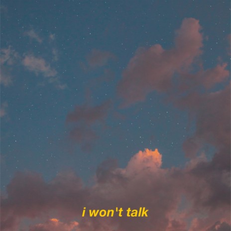 i won't talk | Boomplay Music