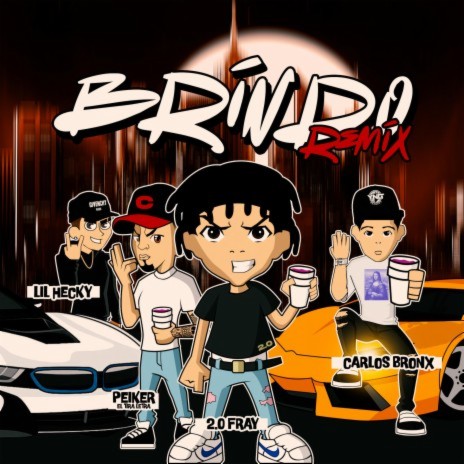 Brindo (Remix) ft. Eltiraletra, Hecky & Carlos Bronx | Boomplay Music
