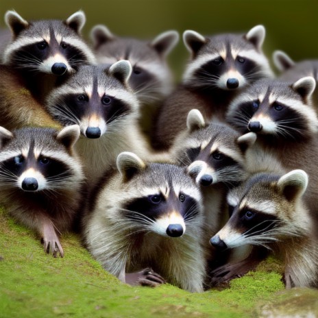 One Hundred Raccoons
