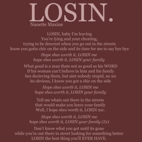 Losin'. | Boomplay Music